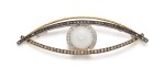 YOUNG BY DILYS' | 'CELESTIAL EYE', PEARL AND DIAMOND PENDANT / BROOCH | Young by Dilys' | 'Celestial Eye' 珍珠 配 鑽石 吊墜 / 別針