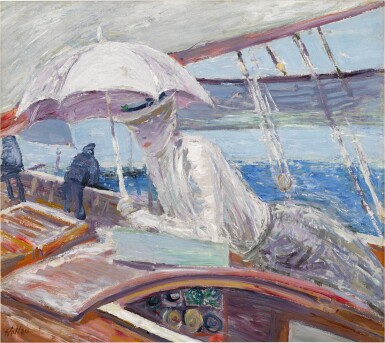 View full screen - View 1 of Lot 275. Madame Helleu sur le Bird.