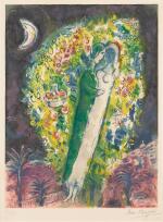 AFTER MARC CHAGALL | COUPLE DANS LES MIMOSAS (M. CS. 32)