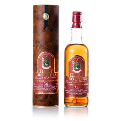 View full screen - View 1 of Lot 38. Macallan Hart Brothers Finest Collection 34 Year Old 43.1 abv 1967 (1 BT 70cl).