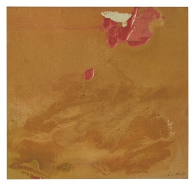 View full screen - View 1 of Lot 404. HELEN FRANKENTHALER | UNTITLED.