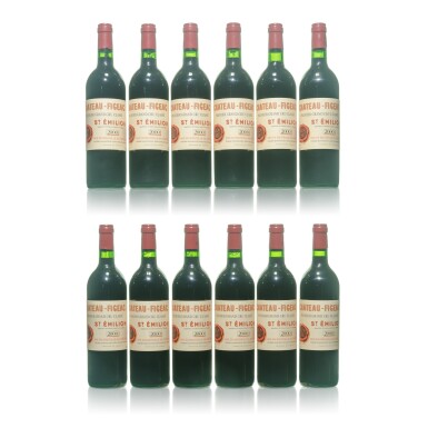 View full screen - View 1 of Lot 243. Château Figeac 2000 (12 BT).