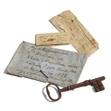 View full screen - View 1 of Lot 116. "The Key to Napoleon's Room", circa 1815.