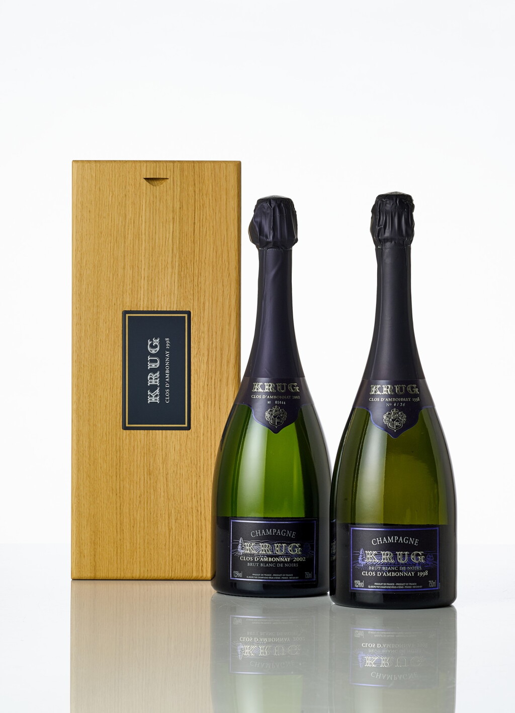 View full screen - View 1 of Lot 4187. Krug, Clos d'Ambonnay 1998 (1 BT).