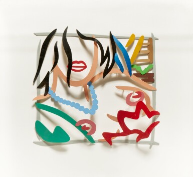 View full screen - View 1 of Lot 34. Maquette for Bedroom Blonde with Necklace (3-D).