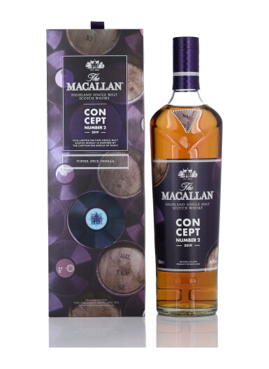 View full screen - View 1 of Lot 79. The Macallan Concept No.2 40.0 abv NV (1 BT 75cl).