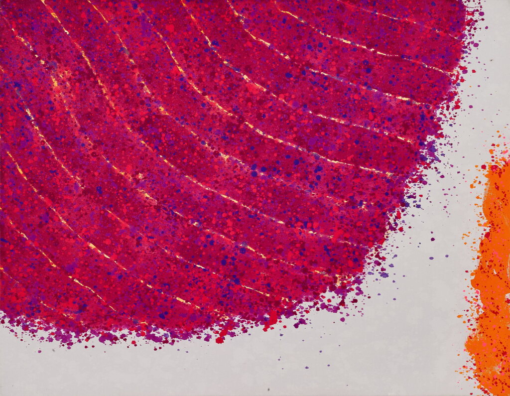 View full screen - View 1 of Lot 535. Hsiao Chin 蕭勤 | Passion-B 熱情-B.