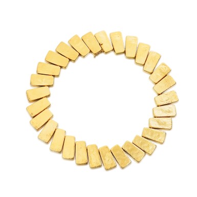 View full screen - View 1 of Lot 125. Collier or | Gold necklace.