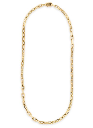 View full screen - View 1 of Lot 129. Collier or, "Spartacus" | Gold necklace, 'Spartacus'.