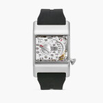 No. 8 | A brand new stainless steel jumping hour wristwatch with retrograde minute indication, Circa 2026