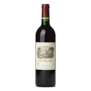 View full screen - View 1 of Lot 663. Carruades de Lafite 1962 (5 BT).