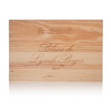 View full screen - View 1 of Lot 462. Blanc de Lynch Bages 2017 (12 BT).