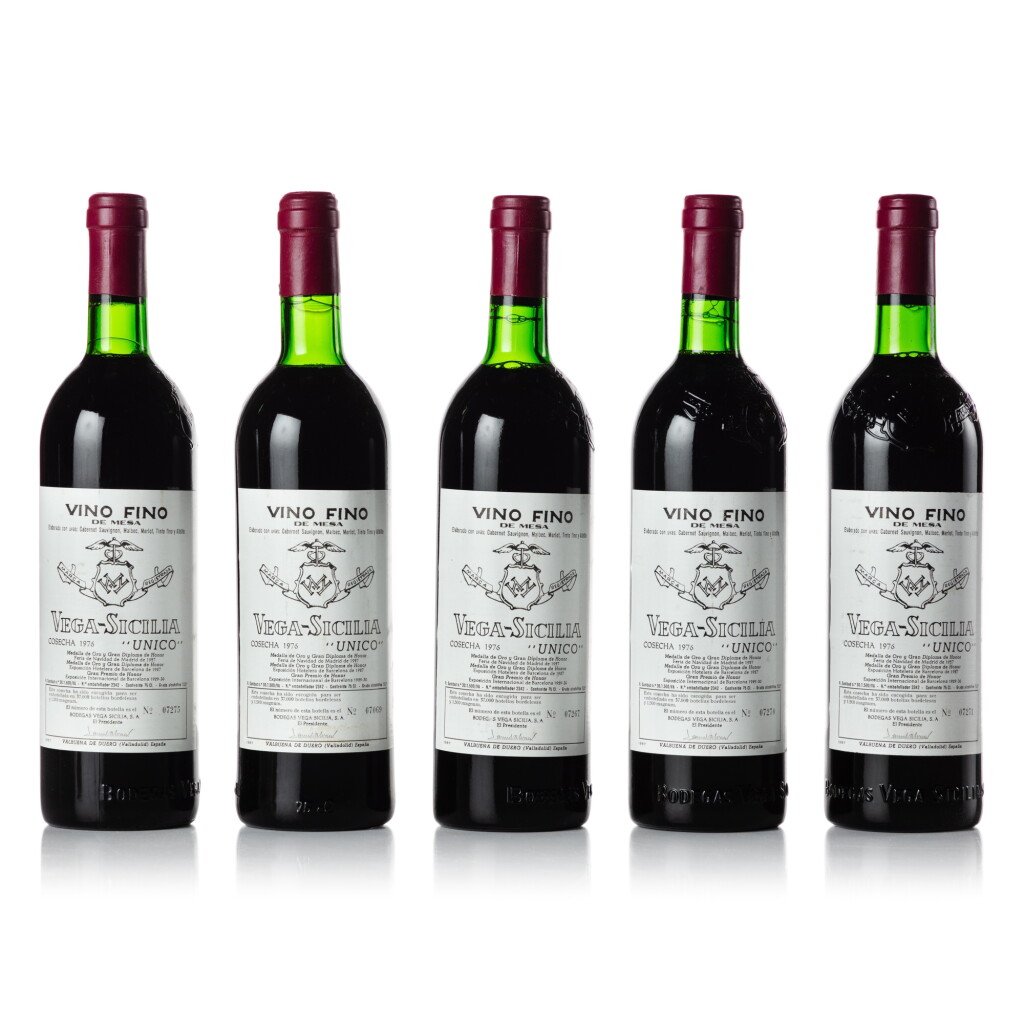 View full screen - View 1 of Lot 350. Vega Sicilia 'Unico' 1976 (5 BT).