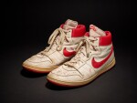 Michael Jordan 'Rookie Season' Chicago Bulls 1984-1985 Game Worn & Signed Nike Air Ships