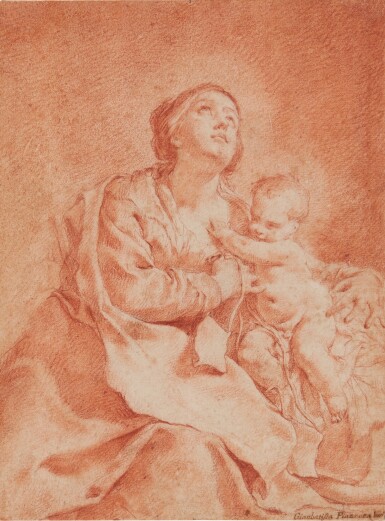 View full screen - View 1 of Lot 123. Madonna and Child.
