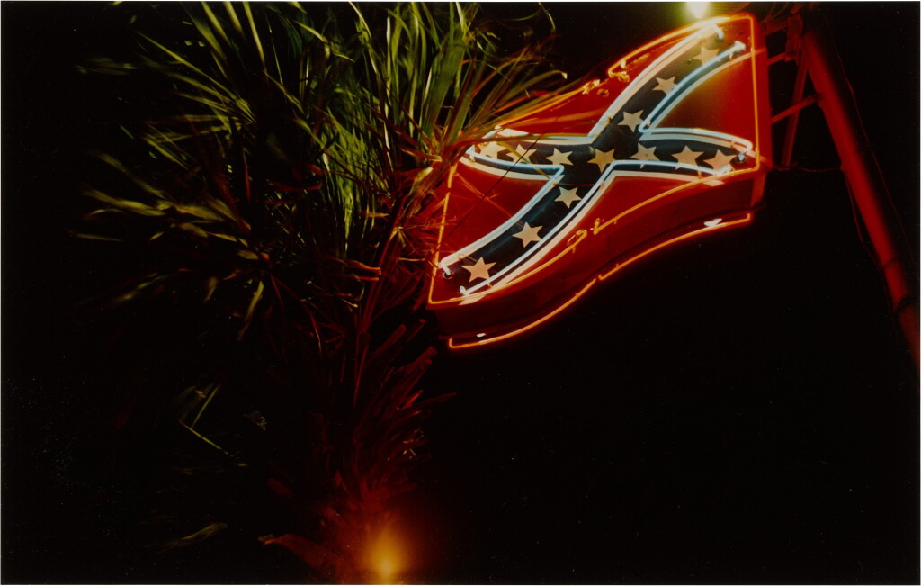 View full screen - View 1 of Lot 180. Untitled (Confederate Flag) (from the portfolio Troubled Waters) .