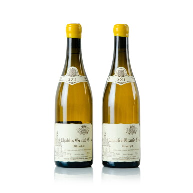 View full screen - View 1 of Lot 265. Chablis, Blanchot 2011 Domaine Raveneau (2 BT).