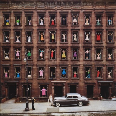 View full screen - View 1 of Lot 33. Girls in the Windows.