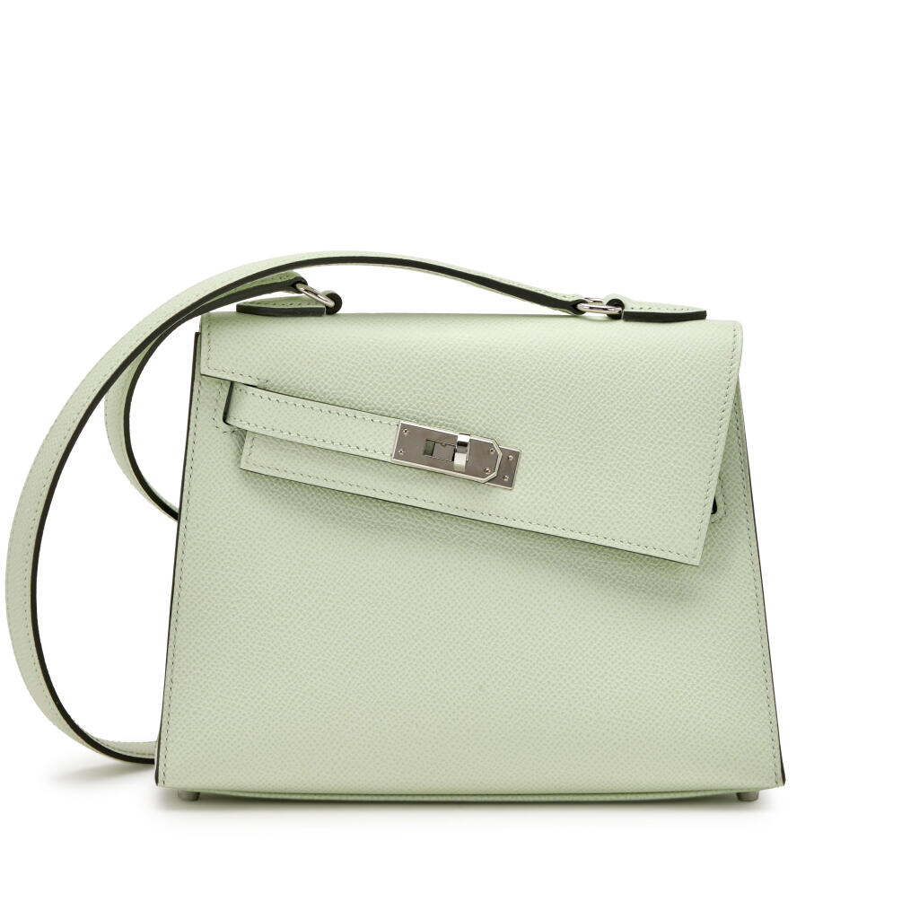 Voir en plein écran - Voir 1 du lot 2. Limited Edition Vert Fizz Epsom Kelly en Désordre 20 Palladium Hardware, 2022.