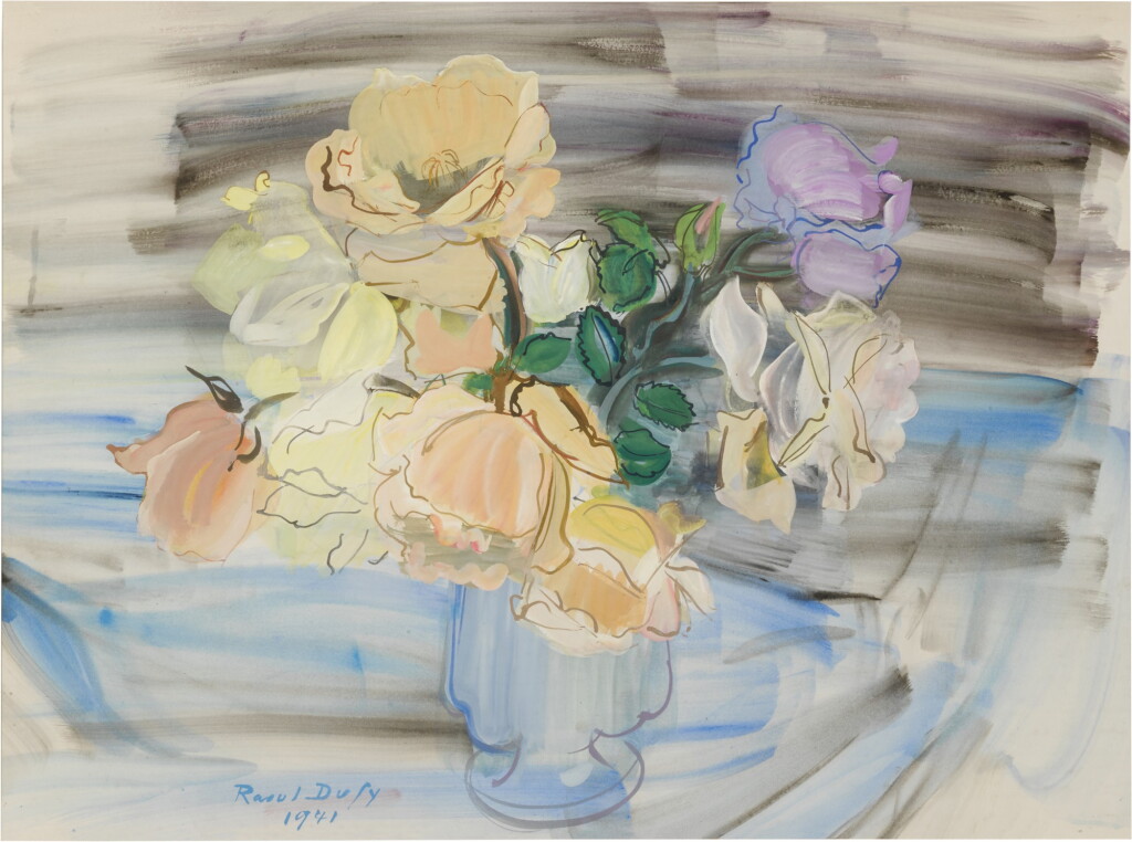 View full screen - View 1 of Lot 25. Bouquet des roses.
