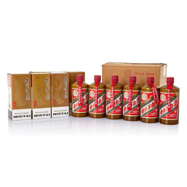 View full screen - View 1 of Lot 5622. 2021年產 "飛天牌" 精品貴州茅台酒 (原箱) Kweichow Flying Fairy Moutai Jingpin 2021 (6 BT50).