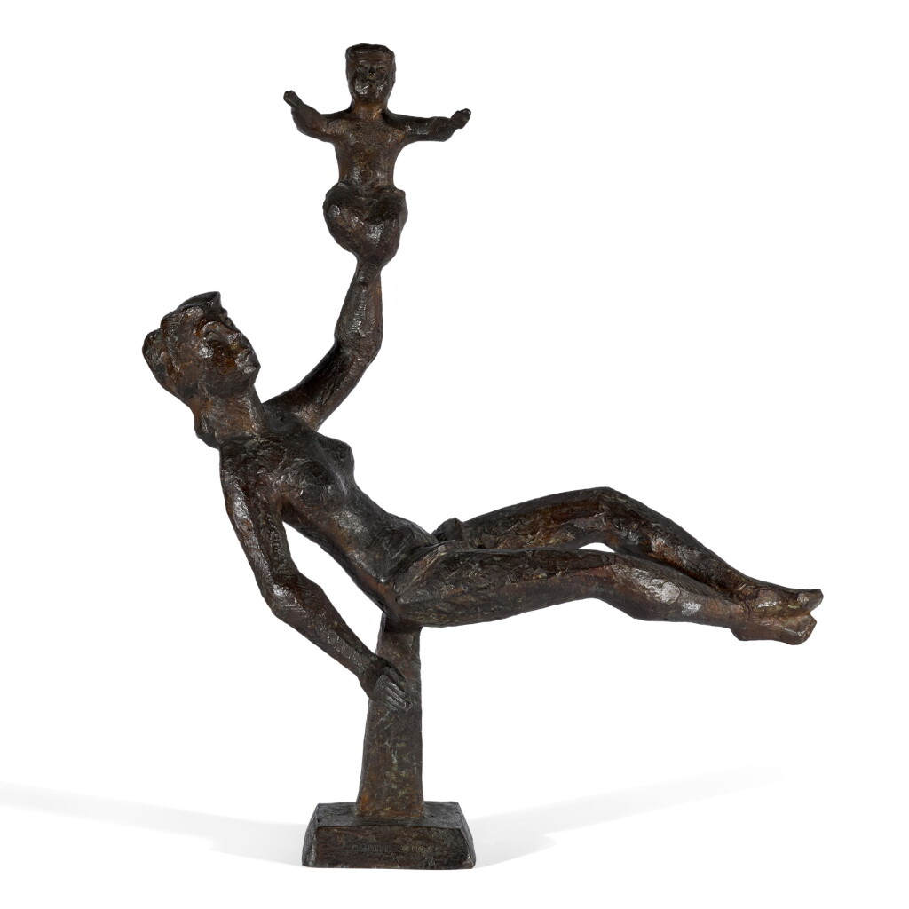 Voir en plein écran - Voir 1 du lot 323. CHAIM GROSS | MOTHER AND CHILD.
