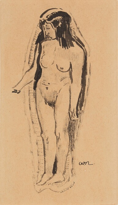 View full screen - View 1 of Lot 461. Nu debout.