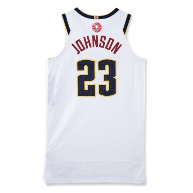 View full screen - View 1 of Lot 44. Cameron Johnson ‘Canada Series’ Denver Nuggets 2025-2026 Game Worn Association Edition Jersey.