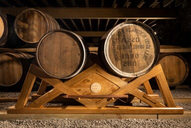 View full screen - View 1 of Lot 13. Glen Garioch Twin Casks in Cradle 1990 and 2021 (2 HGH).