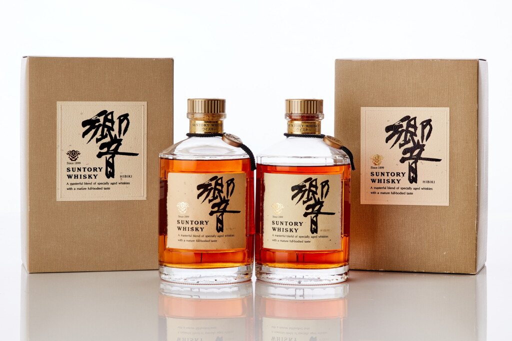 View full screen - View 1 of Lot 7910. 響 Hibiki Blended Malt Whisky 43.0 abv NV (2 BT70).