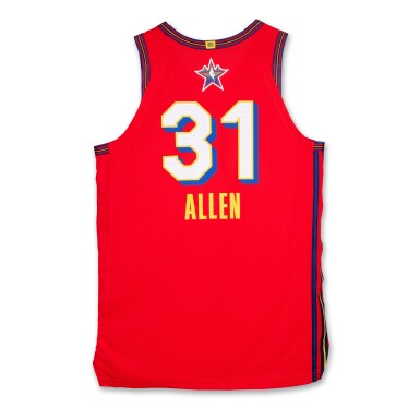 View full screen - View 1 of Lot 43. Jarrett Allen ‘NBA All-Star’ Prototype Jersey.