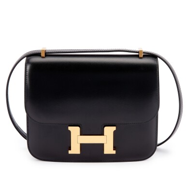 View full screen - View 1 of Lot 3116. Black Box Mini Constance 18 Gold Hardware, 2018.