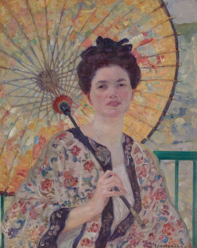 View full screen - View 1 of Lot 398. Japanese Parasol.