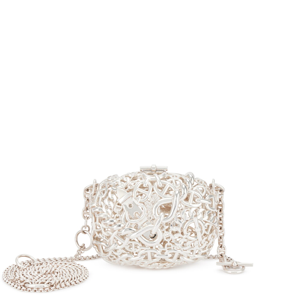 View full screen - View 1 of Lot 532. Limited Edition Sterling Silver Sac Bijou Chaine d'Ancre.