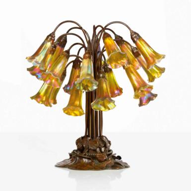 View full screen - View 1 of Lot 6. Eighteen-Light “Lily” Table Lamp.