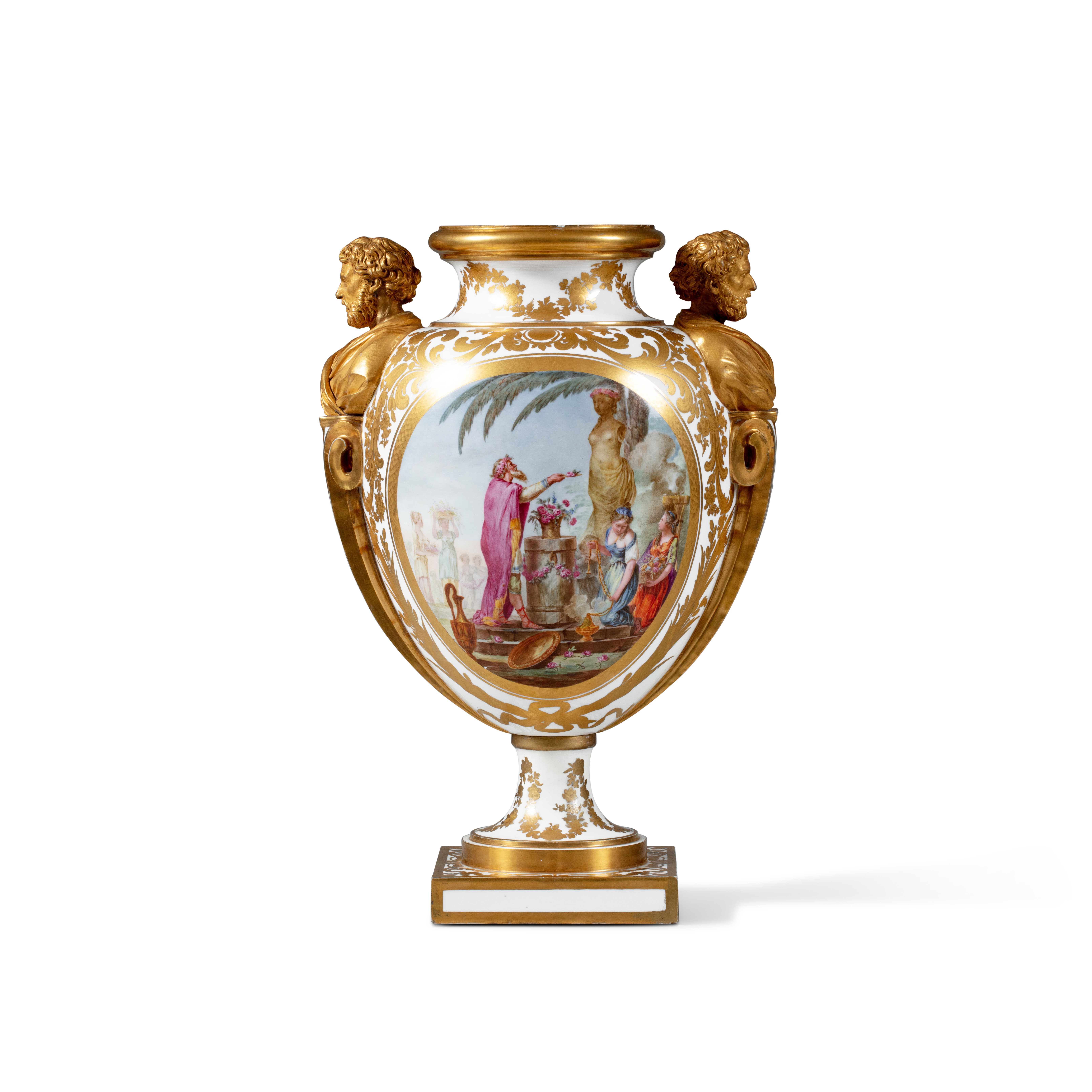 Second Life - MB Vaso in porcellana Pietre Dure