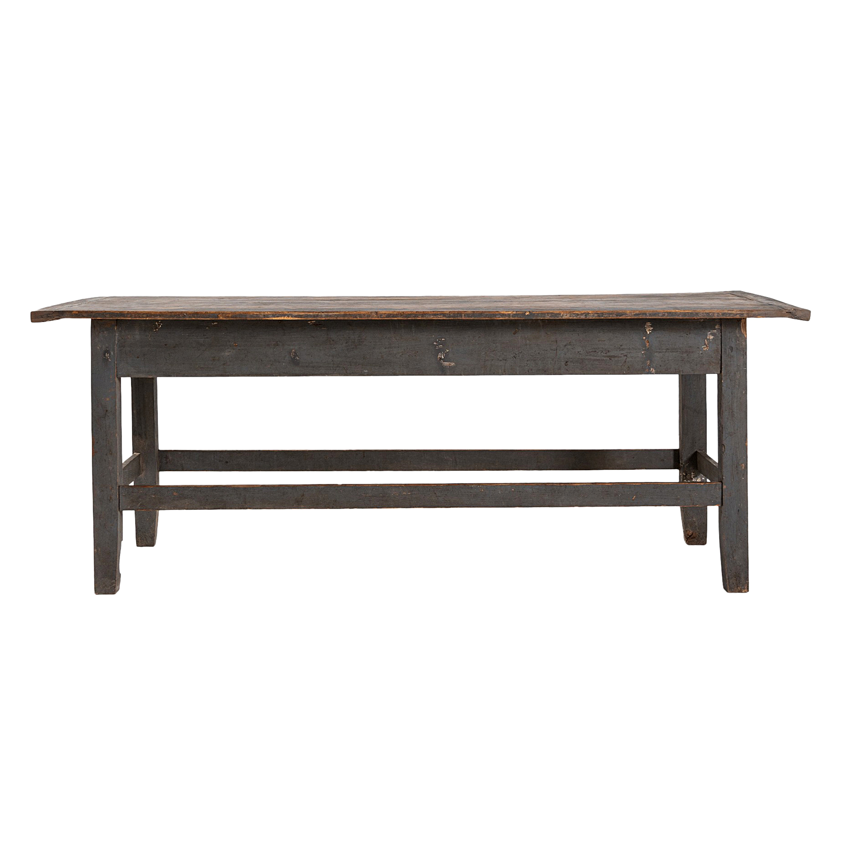 Vintage French Provincial Style Painted Wood Farm Table Available For