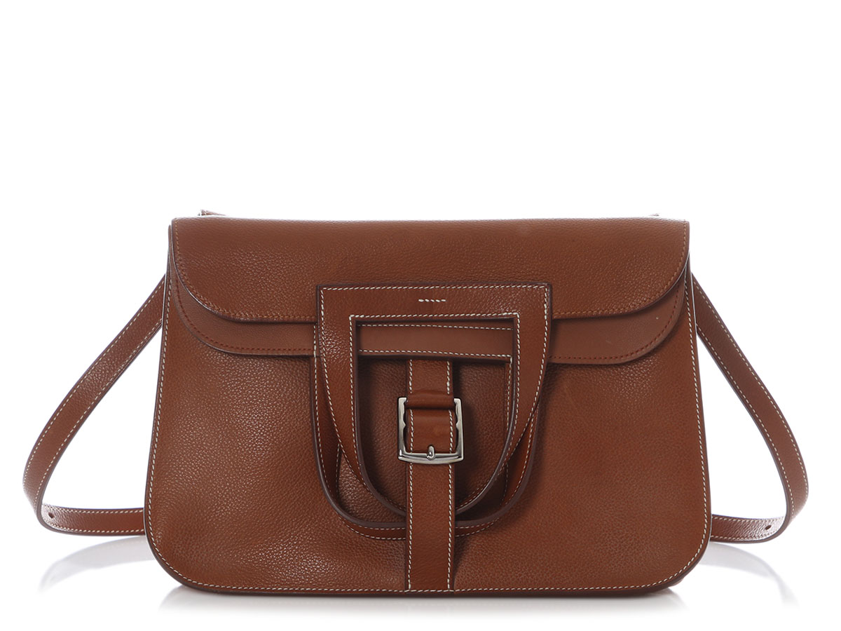 Hermès Barenia Faubourg Halzan 31 Palladium Hardware, 2019