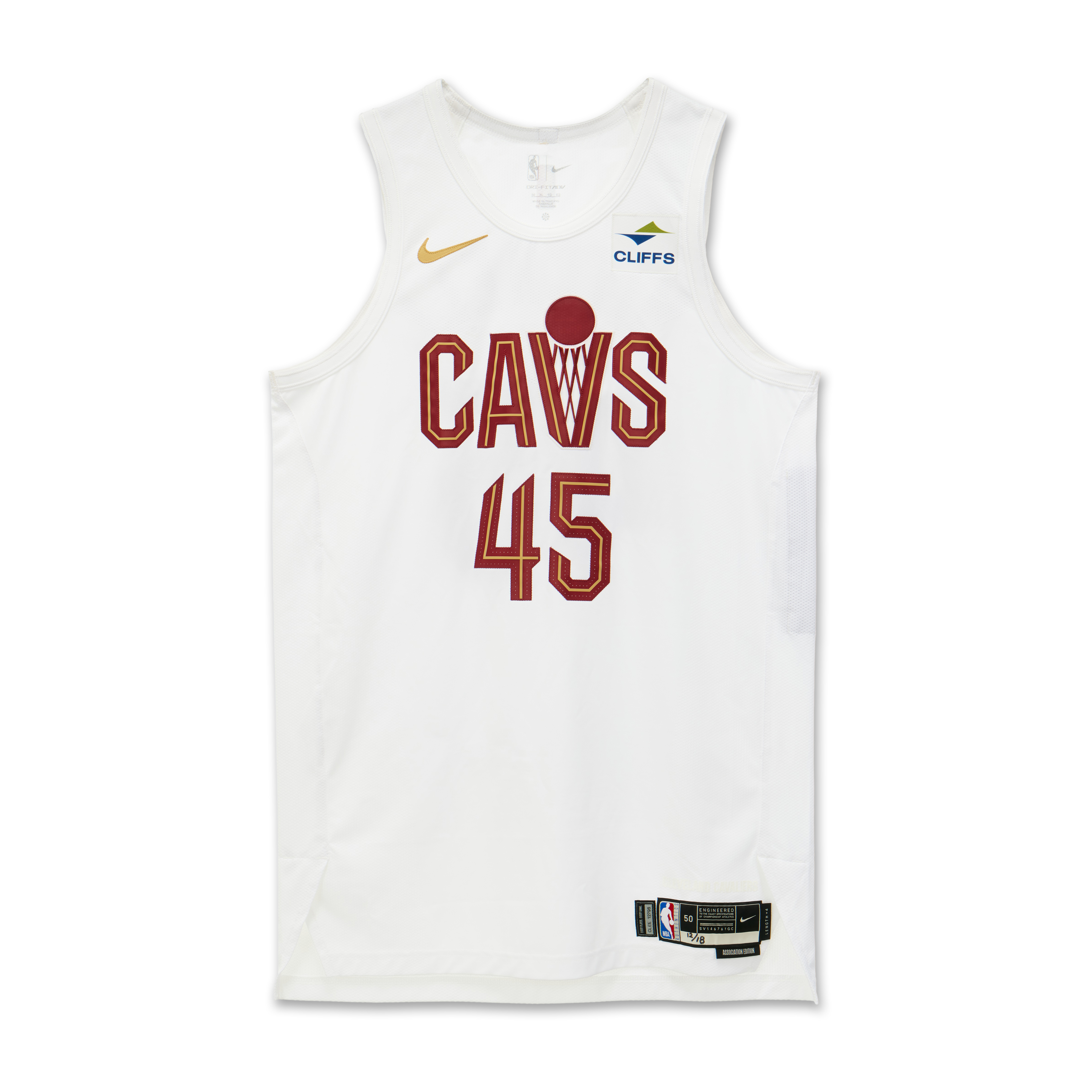 Donovan Mitchell Cleveland Cavaliers 2023-2024 Game Worn