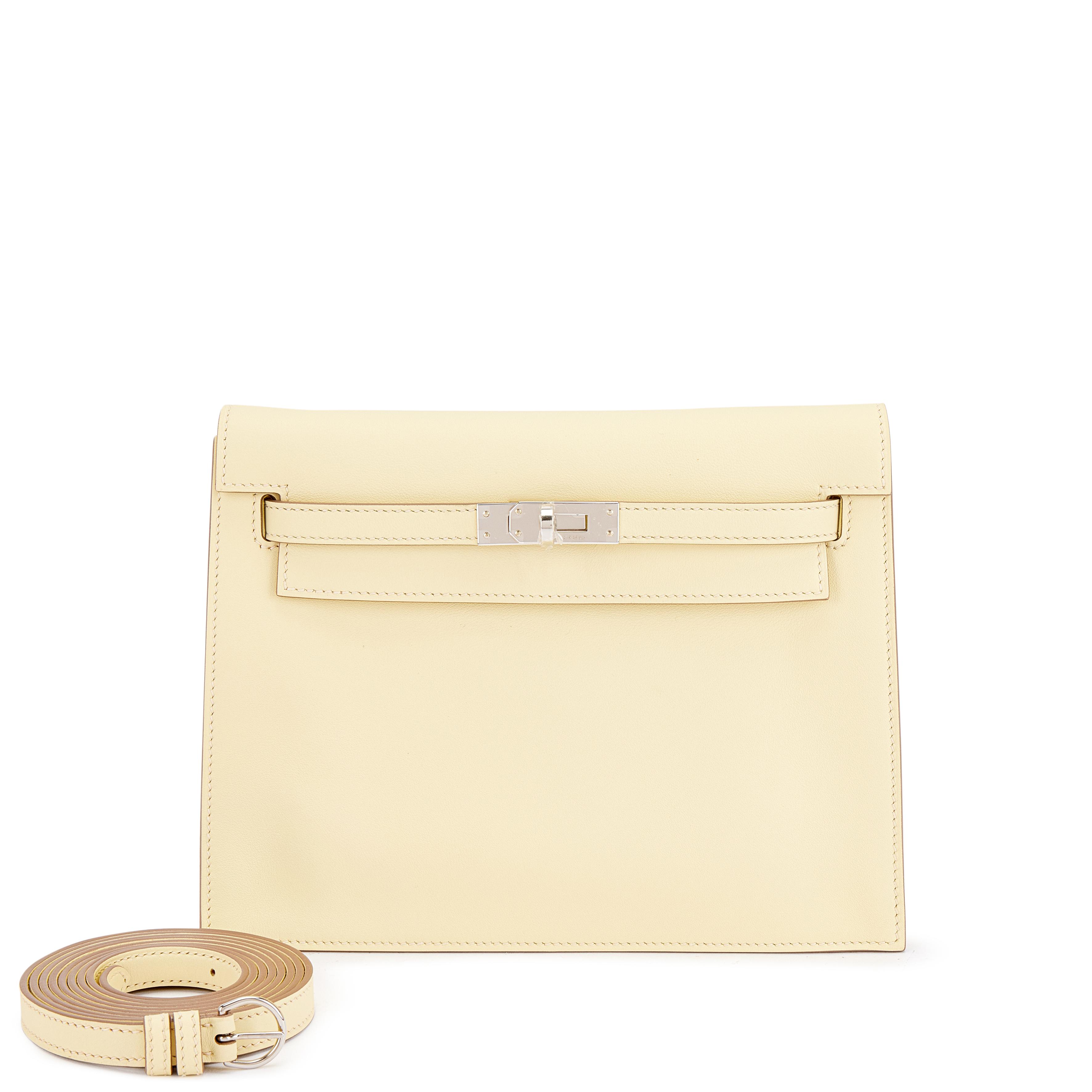 JWAnderson HERMES zattu 小物3点セット※まとめ買いで半額 Hermès Jaune Milton Swift Kelly Danse Palladium Hardware, 2025