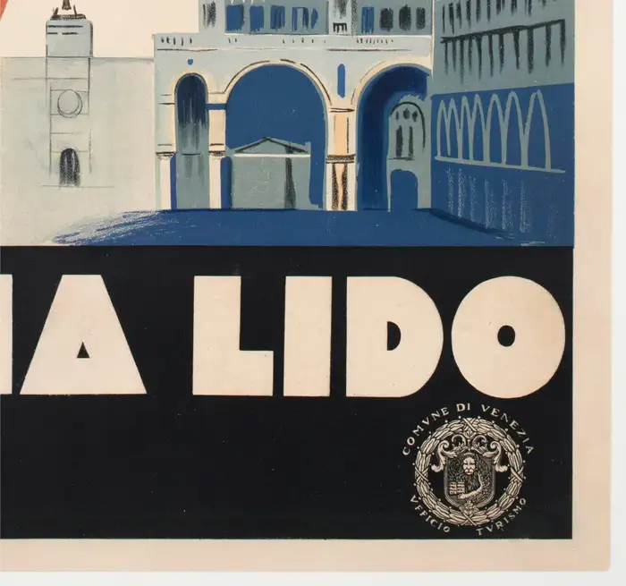 Marcello Dudovich, Marcello Nizzoli Italian Venice Venezia Lido