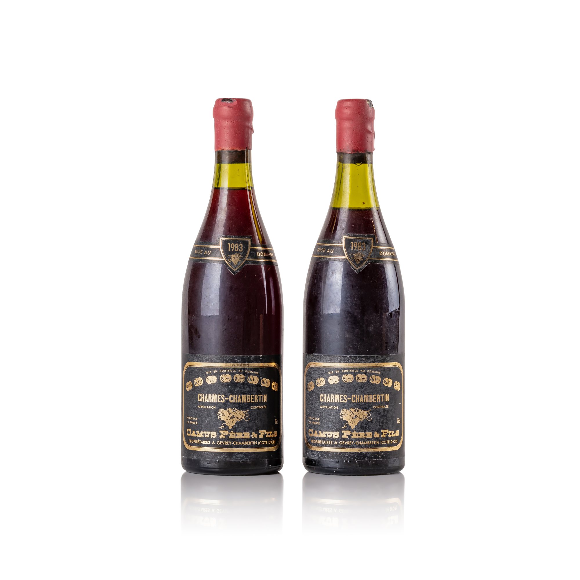 Charmes Chambertin 1983 Camus Père et Fils (2 BT) Iconic Wines from a