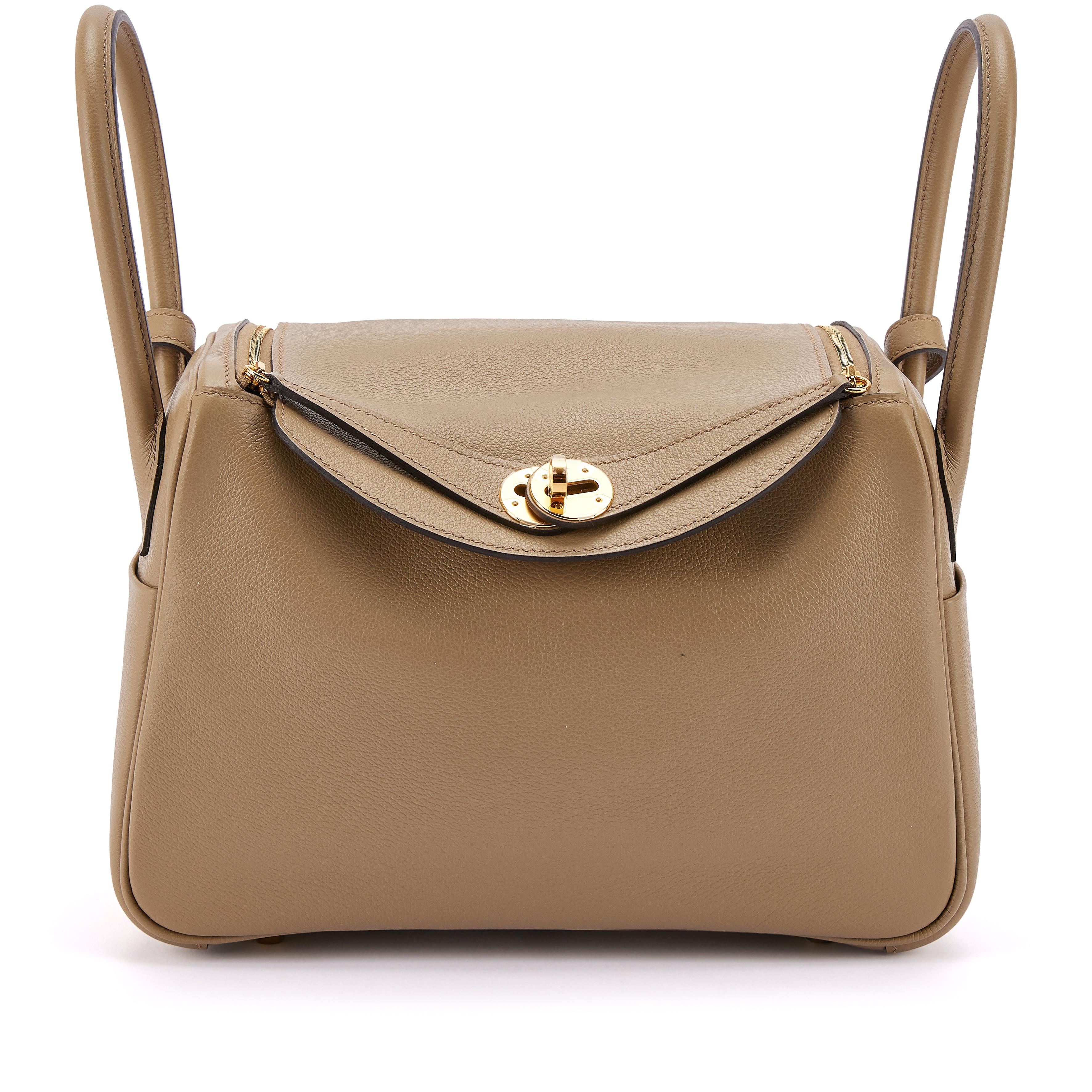 Hermès Beige Marfa Evercolor Lindy 26 Gold Hardware, 2024