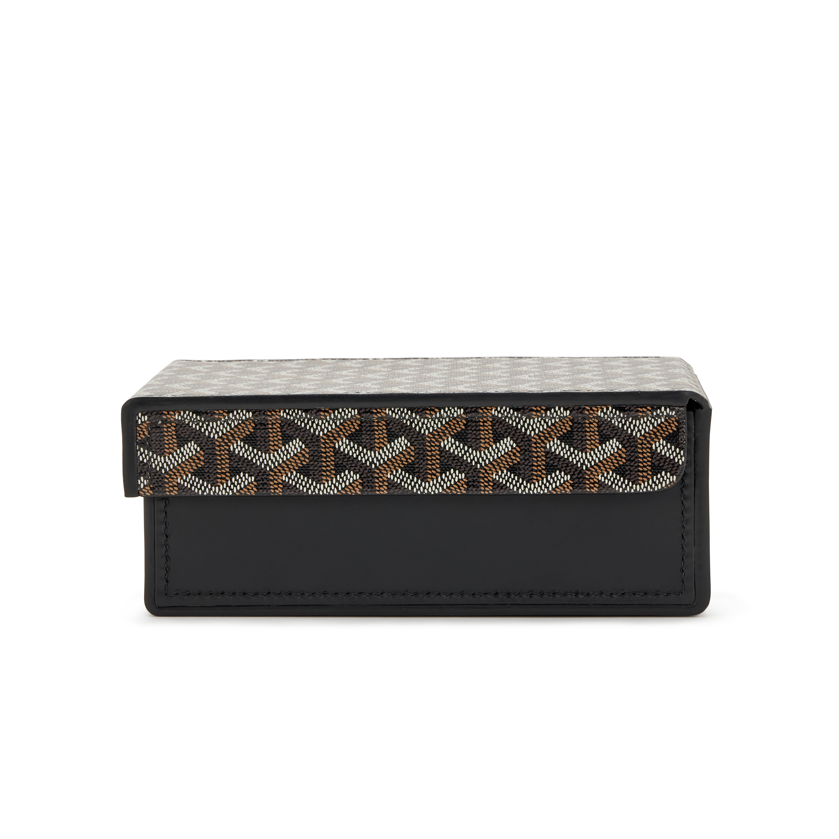 Goyard Black Goyardine Coffret Montres Watch Box Available For