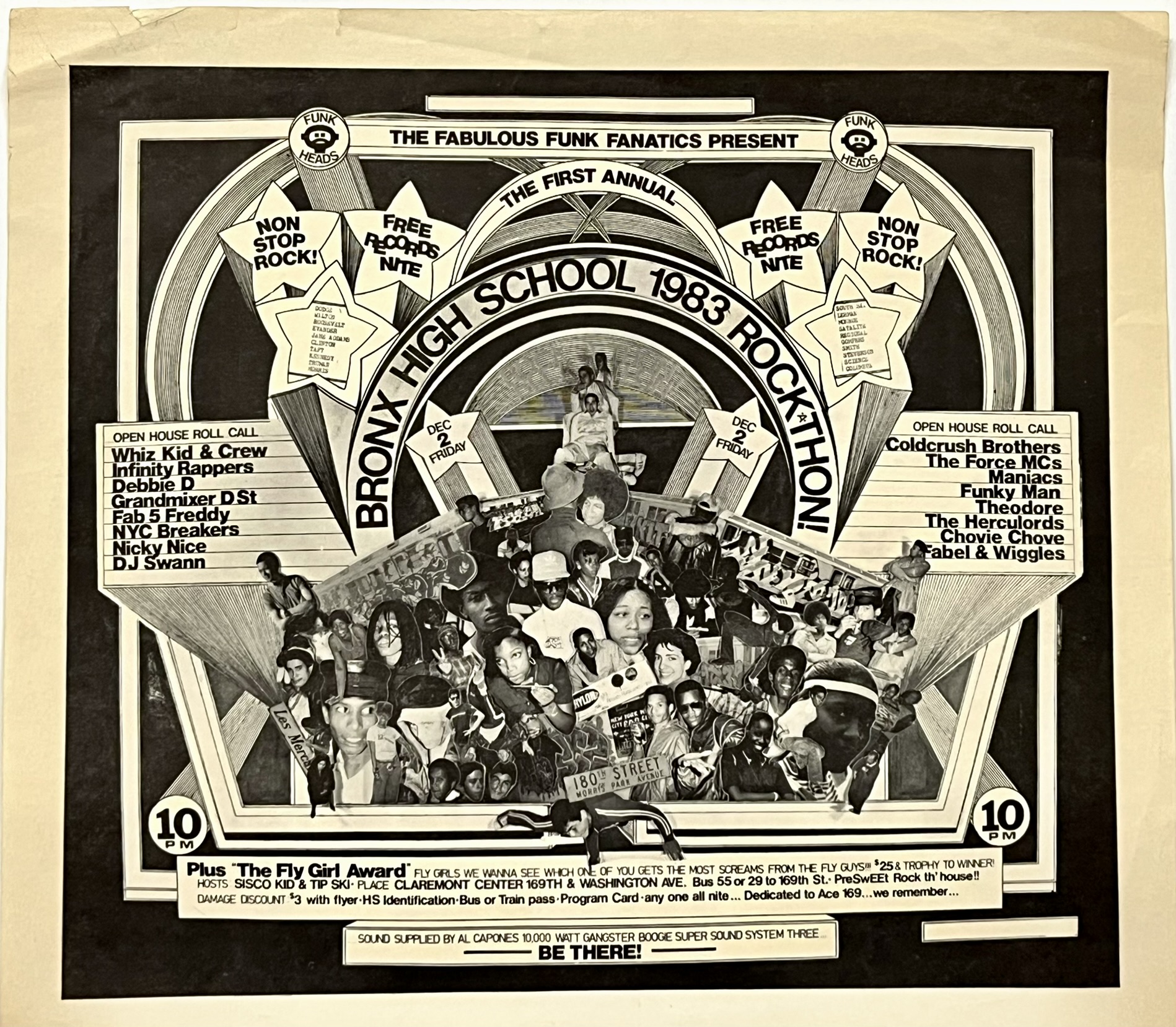 PHASE 2 Vintage PHASE 2 Designed Hip Hop Concert Flyers Available