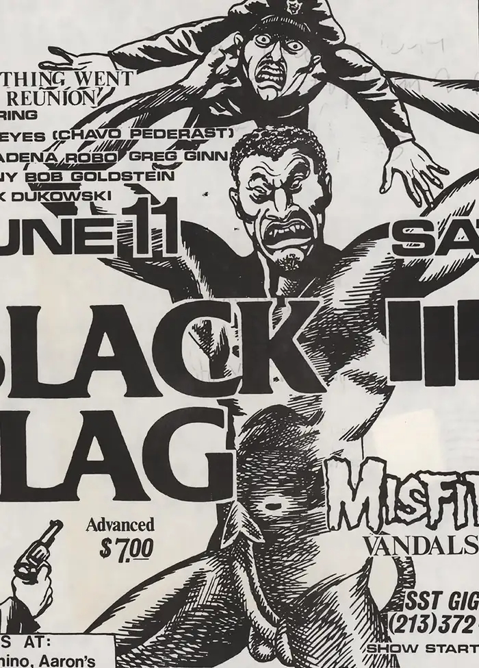 アート・デザイン・音楽 LARGER THAN LIFE Black Flag Memorabilla Larger Than Life. Black Flag Memorabilia 1979-86 Book and