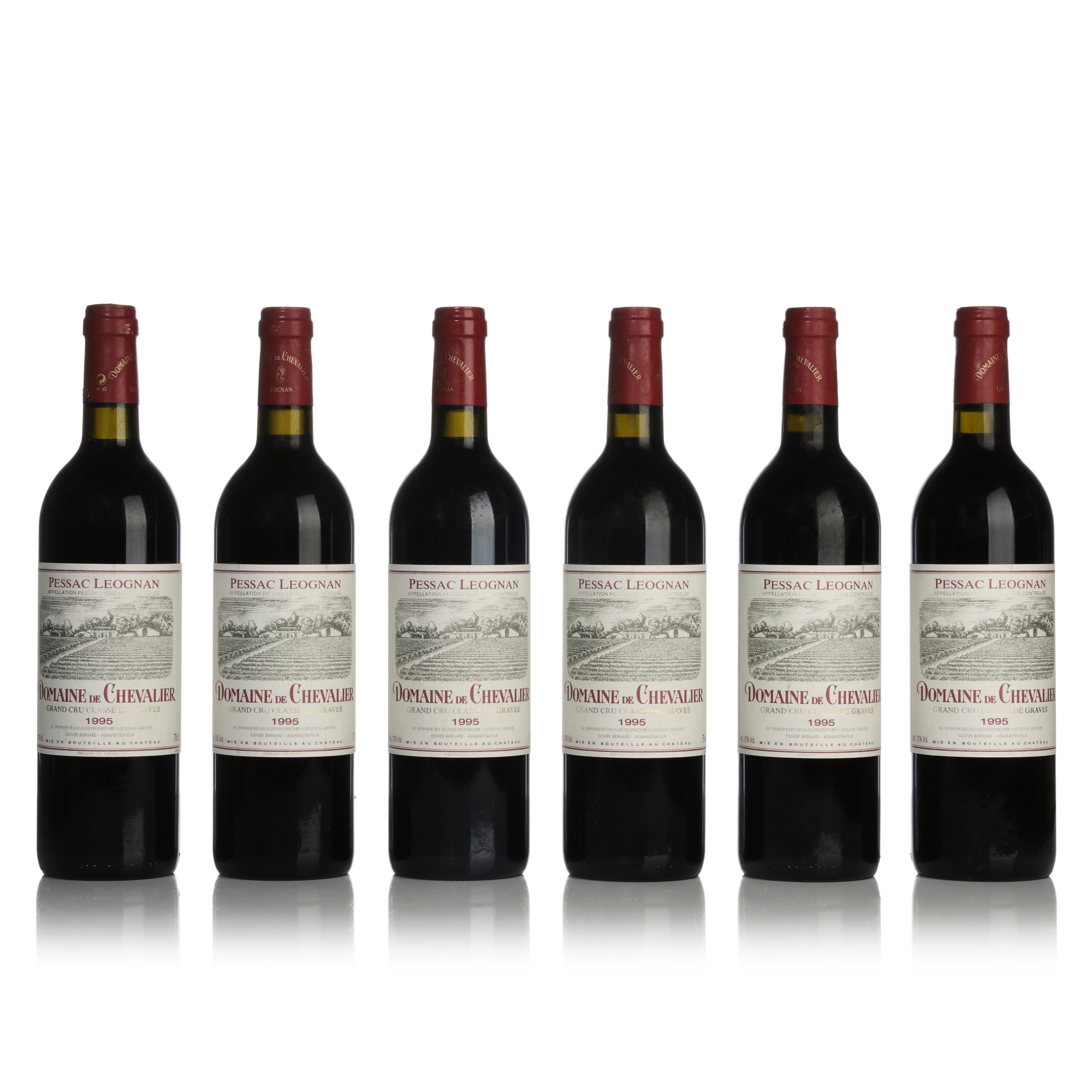 Domaine de Chevalier Rouge 1995 (12 BT) Eminent Alpine Cellars