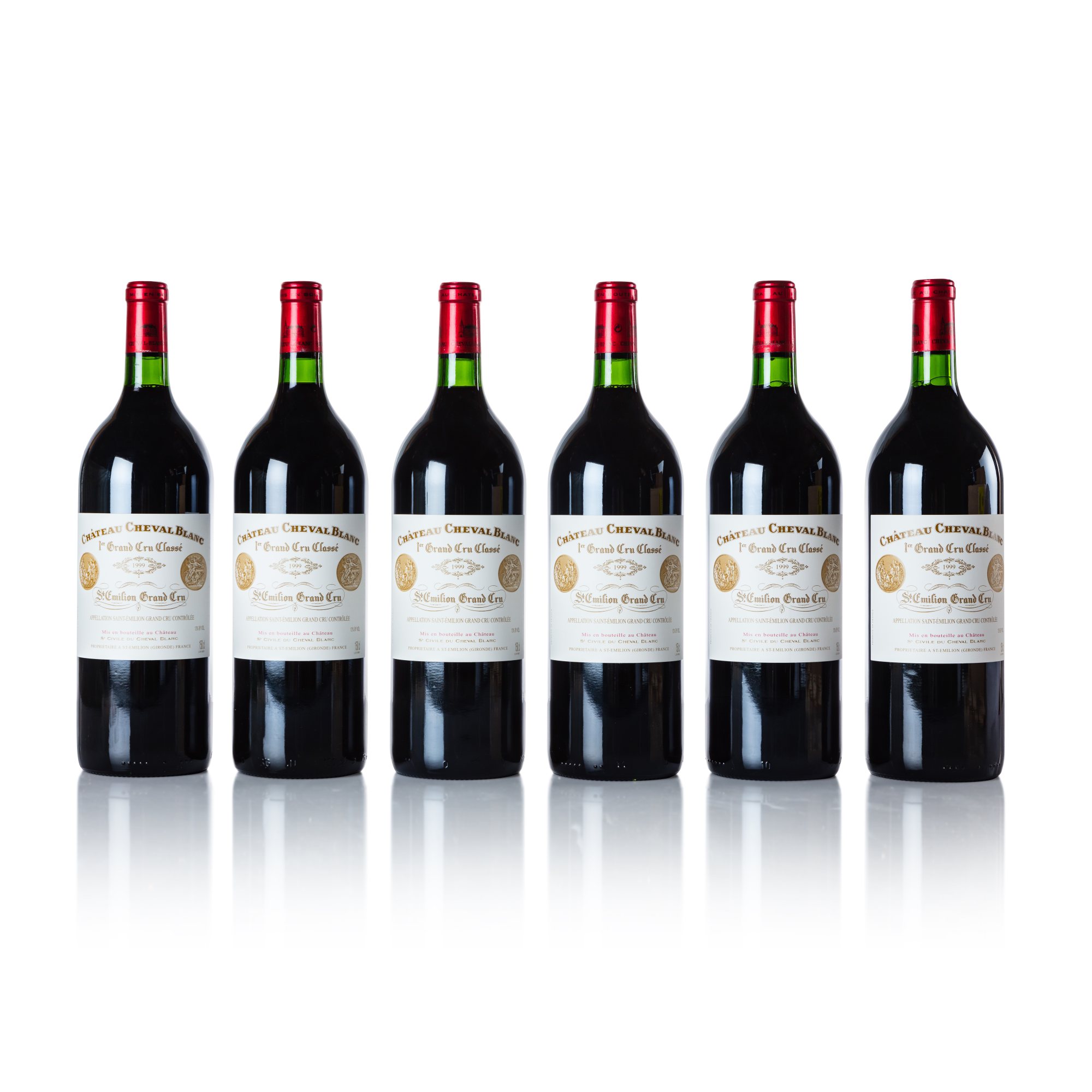 Caisse En Bois Cheval Blanc 1999 - Saint-Émilion Grand Cru - Idée Cadeau Cave