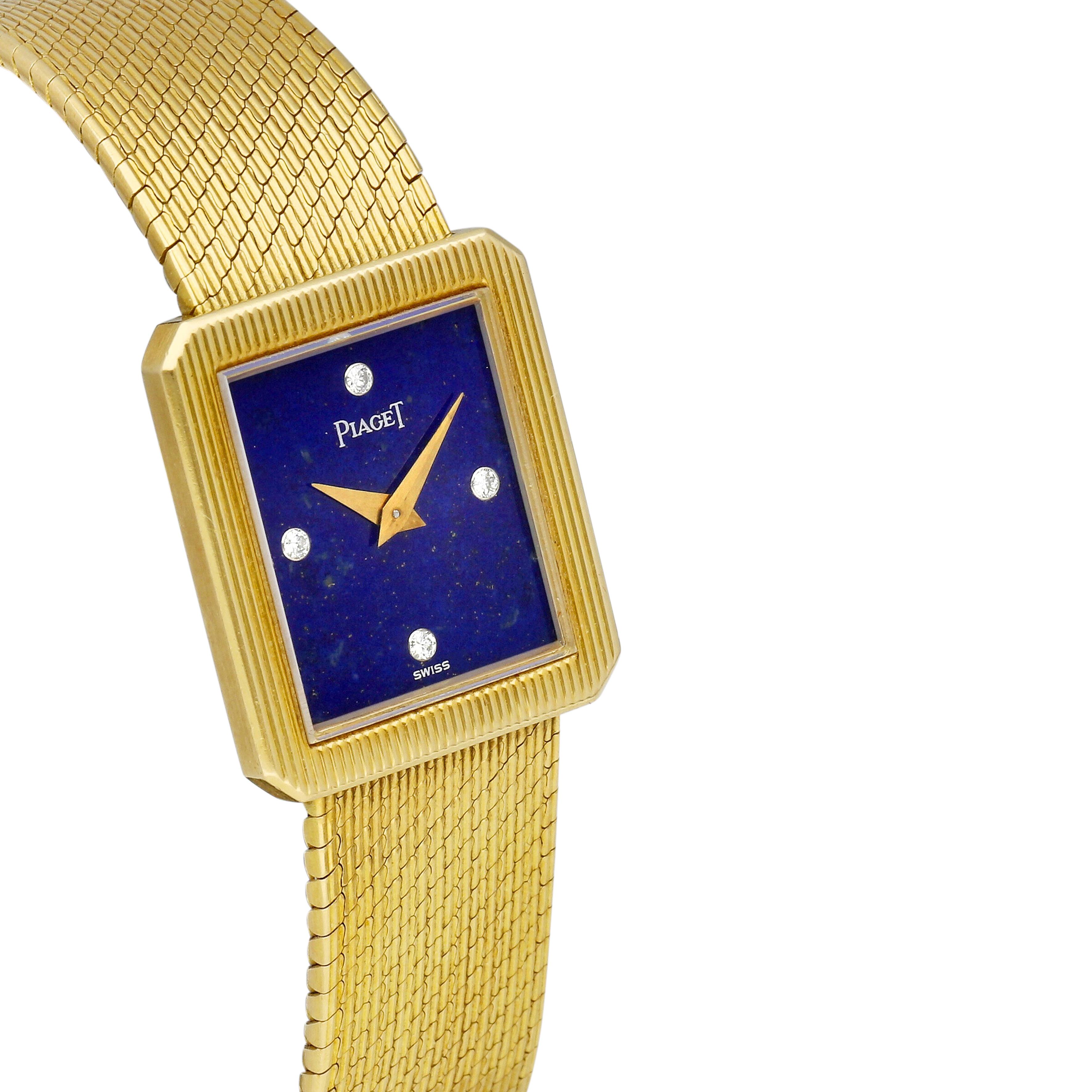 Piaget Vintage Piaget Protocole (Reference 4154B12). A Yellow Gold