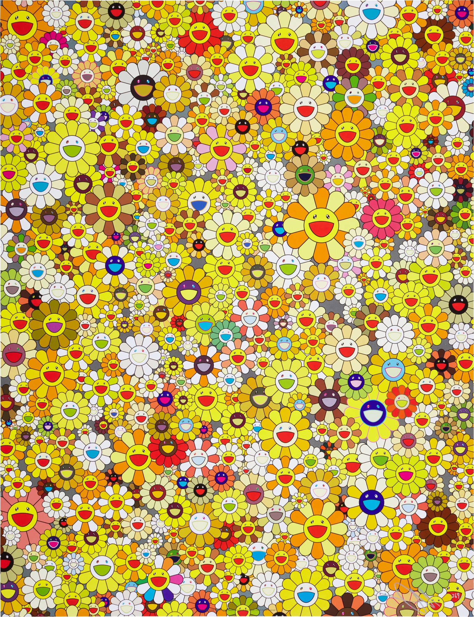 SOLD - Homage to IKB 1957 E Yellow
